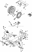 Part Location Diagram of 6308508-S Kohler Stator, 600 Series