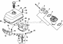 Part Location Diagram of 63-173-07-S Kohler Cap, Carburetor Adjusting