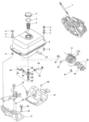 Page F Diagram and Parts List for CS12-941637  Kohler Engine