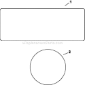 Page E Diagram and Parts List for CS12-941609  Kohler Engine