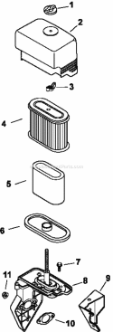 Part Location Diagram of 6309410-S Kohler Base: A/c: For 600 Series