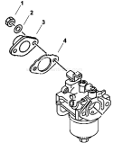Page A Diagram and Parts List for CS12-941645  Kohler Engine