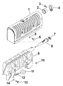Part Location Diagram of 6308637-S Kohler Screw: Hex Flange