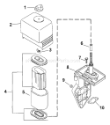 Part Location Diagram of 6310015-S Kohler Nut A/c