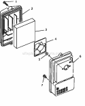 Part Location Diagram of 6314606-S Kohler Plate, A/C