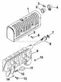 Page G Diagram and Parts List for CS10-931615  Kohler Engine