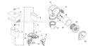 Page A Diagram and Parts List for CS12ST-941510  Kohler Engine
