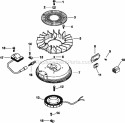 Page J Diagram and Parts List for CV13-21503  Kohler Engine