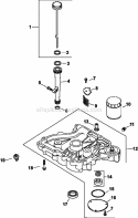 Page L Diagram and Parts List for CV13-21537  Kohler Engine