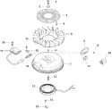 Page J Diagram and Parts List for CV13ST-21503  Kohler Engine
