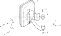 Page G Diagram and Parts List for CV13T-21501  Kohler Engine
