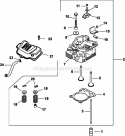 Page J Diagram and Parts List for CV13-21522  Kohler Engine