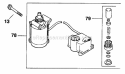 Page Q Diagram and Parts List for CV14-1484  Kohler Engine