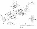 Page K Diagram and Parts List for CV125-1214  Kohler Engine