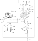 Page I Diagram and Parts List for CV13ST-21512  Kohler Engine