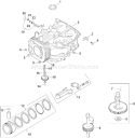 Page C Diagram and Parts List for CV14ST-1491  Kohler Engine