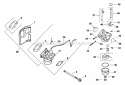 Part Location Diagram of 12-053-26 Kohler Carburetor Assembly