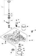 Page K Diagram and Parts List for CV15-41531  Kohler Engine