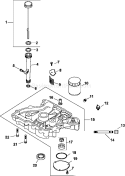 Part Location Diagram of 1217308-S Kohler Cap: Pipe