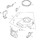 Page B Diagram and Parts List for CV15-41553  Kohler Engine