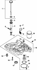 Page J Diagram and Parts List for CV15-41555  Kohler Engine