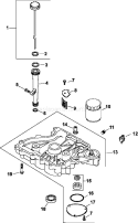 Page K Diagram and Parts List for CV15-41558  Kohler Engine