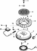 Part Location Diagram of 1202593-S Kohler Flywheel - (#dsc)