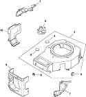 Page B Diagram and Parts List for CV15-41569  Kohler Engine