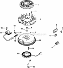 Page J Diagram and Parts List for CV15-41569  Kohler Engine