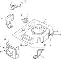 Page B Diagram and Parts List for CV15-41534  Kohler Engine