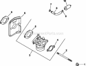 Page H Diagram and Parts List for CV15-41600  Kohler Engine
