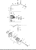 Page H Diagram and Parts List for CV15-41602  Kohler Engine
