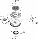 Page J Diagram and Parts List for CV15-41605  Kohler Engine