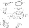 Page B Diagram and Parts List for CV15-41608  Kohler Engine