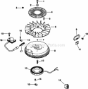 Page J Diagram and Parts List for CV15-41611  Kohler Engine