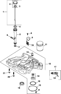 Page K Diagram and Parts List for CV15-41606  Kohler Engine