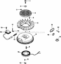 Page J Diagram and Parts List for CV15-41622  Kohler Engine