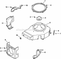 Page B Diagram and Parts List for CV13-21527  Kohler Engine