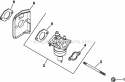Page H Diagram and Parts List for CV15-41542  Kohler Engine
