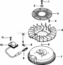 Page J Diagram and Parts List for CV15-41626  Kohler Engine