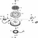 Page J Diagram and Parts List for CV15-41628  Kohler Engine