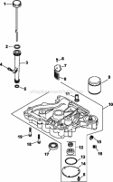 Page K Diagram and Parts List for CV13-21524  Kohler Engine