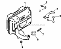 Page G Diagram and Parts List for CV15-41625  Kohler Engine