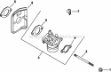 Page H Diagram and Parts List for CV13-21539  Kohler Engine