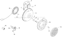 Page J Diagram and Parts List for CV15ST-41585  Kohler Engine