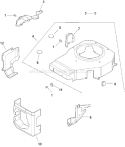 Page B Diagram and Parts List for CV13ST-21512  Kohler Engine