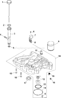 Page K Diagram and Parts List for CV13T-21524  Kohler Engine