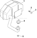 Page L Diagram and Parts List for CV13T-21524  Kohler Engine
