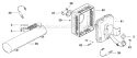 Part Location Diagram of 1206821-S Kohler Muffler