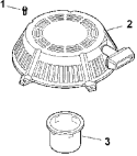 Page L Diagram and Parts List for CV13T-21538  Kohler Engine